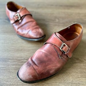 Allen Edmonds Men’s Warwick Monk Strap Shoe Size 11D